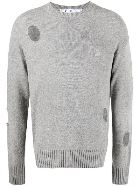 Meteor-Holes jumper by OFF-WHITE