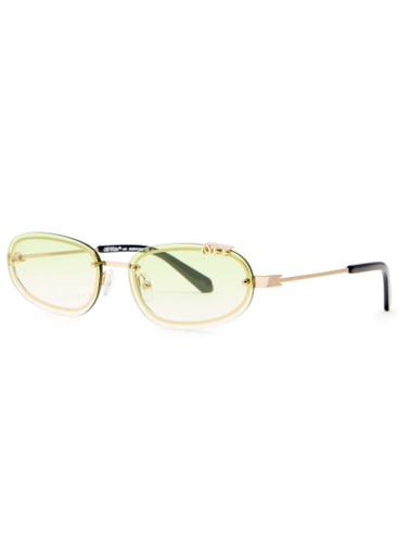 Miami oval-frame sunglasses by OFF-WHITE
