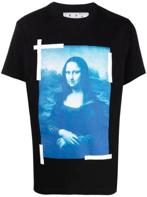 Monalisa slim-cut T-shirt by OFF-WHITE