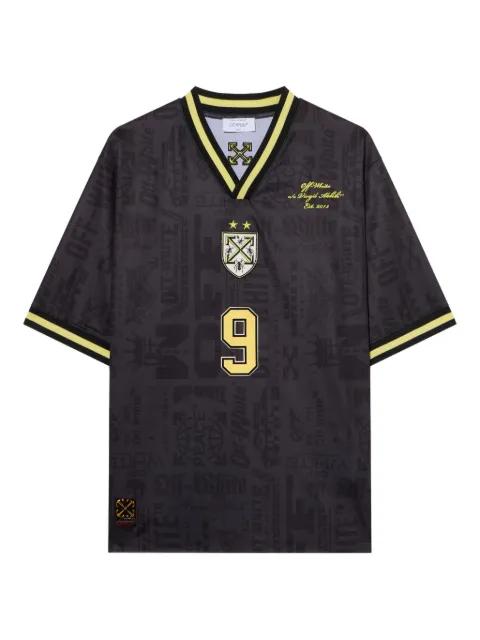Multilogo Soccer T-Shirt by OFF-WHITE