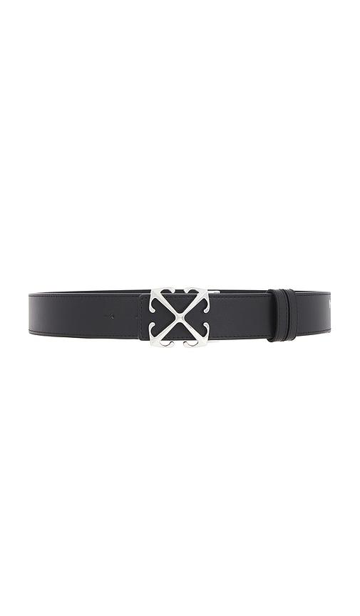 OFF-WHITE Arrow 35mm Belt in Black by OFF-WHITE