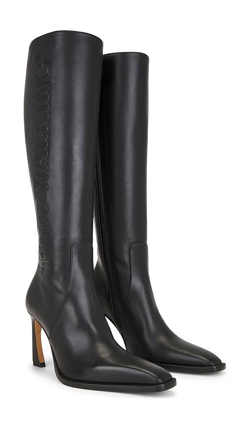 OFF-WHITE For Walking Loop Boot in Black in Black by OFF-WHITE