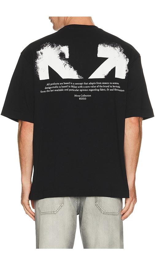 OFF-WHITE Half Arrow Skate Tee in Black by OFF-WHITE