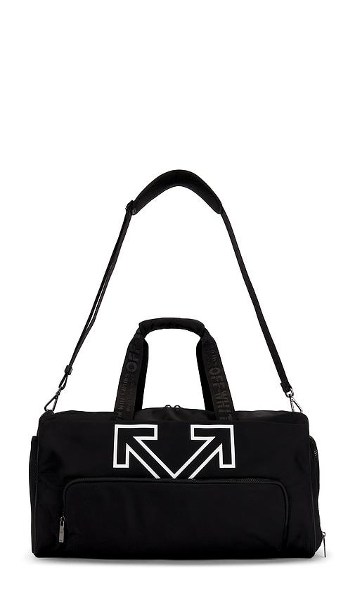 OFF-WHITE Heritage Gym Bag in Black by OFF-WHITE