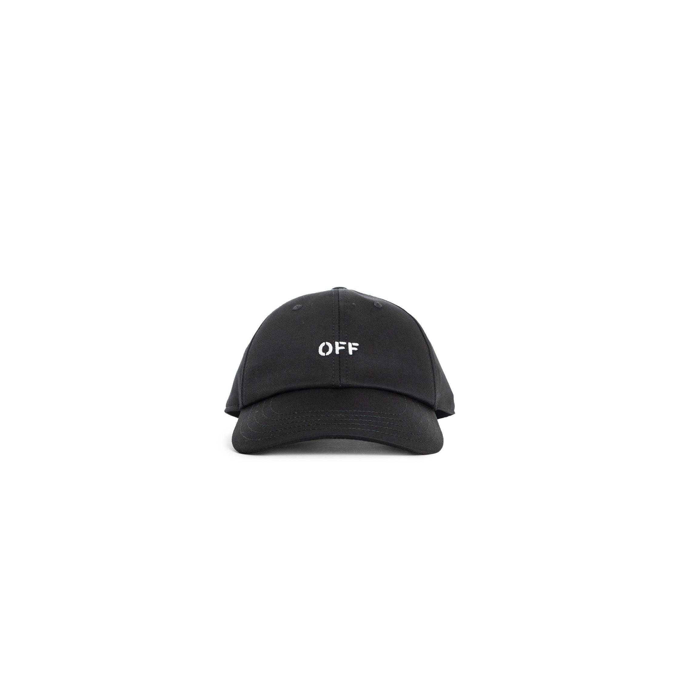 OFF-WHITE MAN BLACK HATS by OFF-WHITE