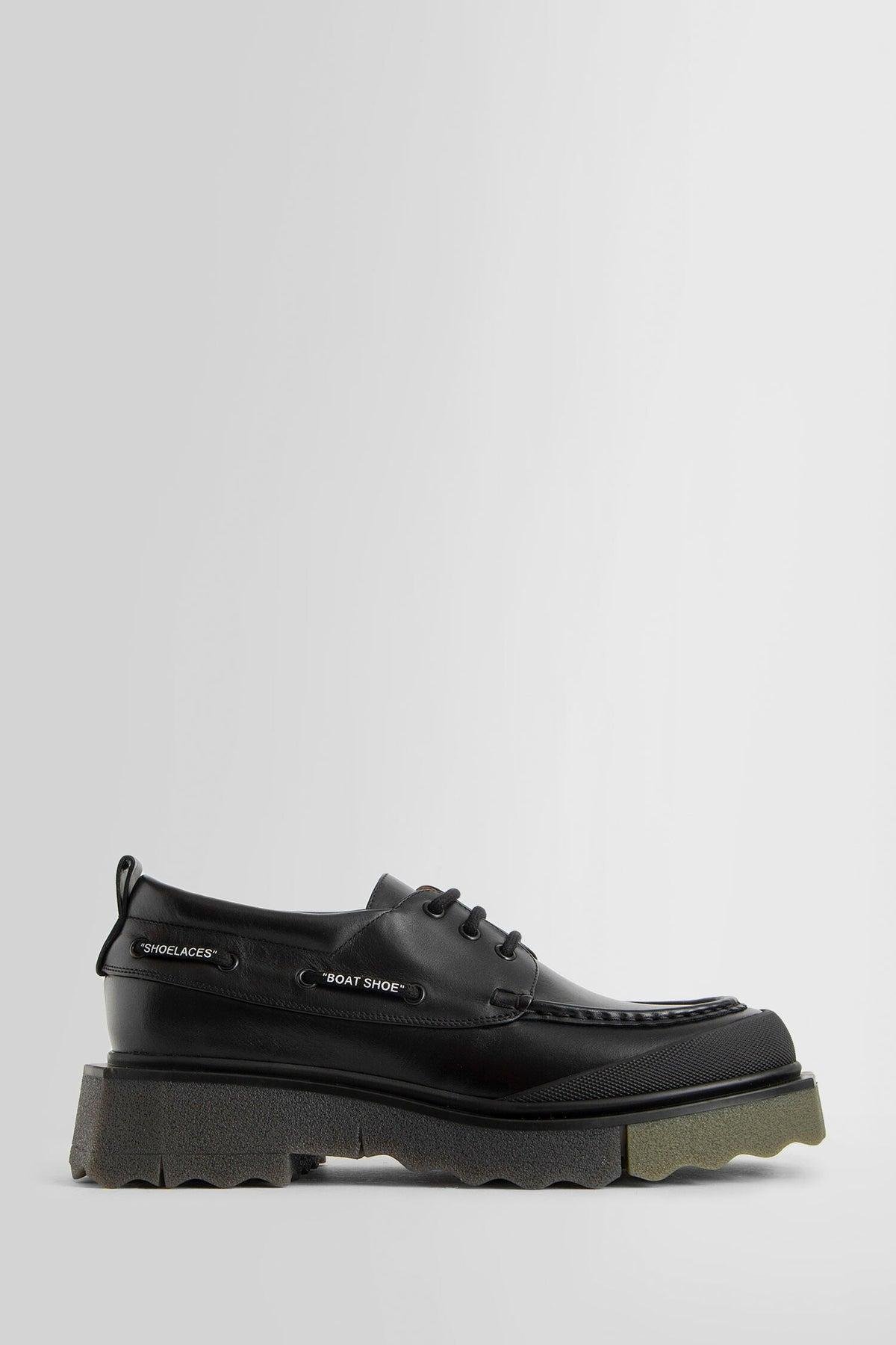 OFF-WHITE MAN BLACK LACE-UPS by OFF-WHITE