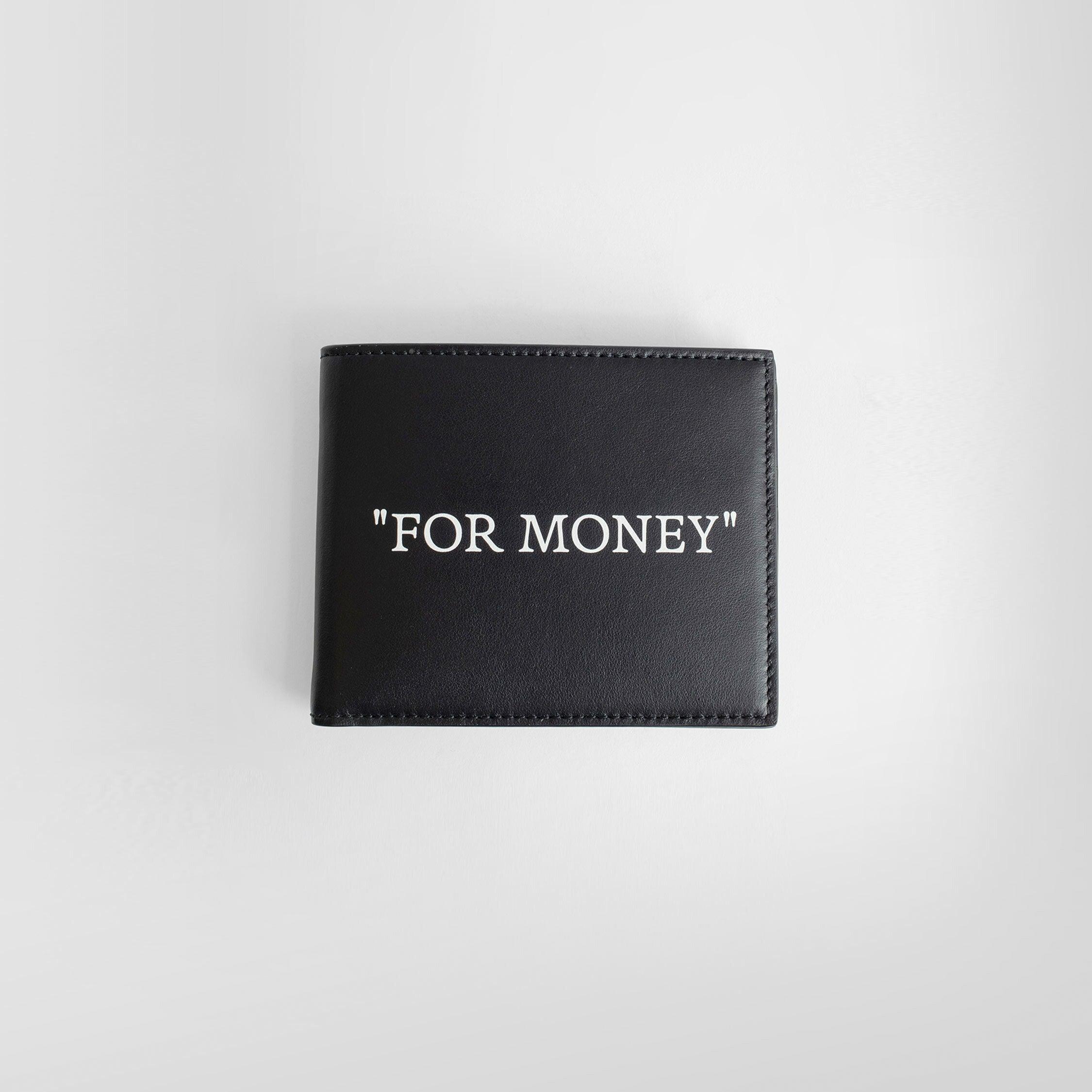 OFF-WHITE MAN BLACK WALLETS & CARDHOLDERS by OFF-WHITE