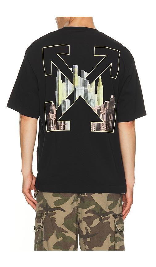 OFF-WHITE Palace Arrow Skate Tee in Black by OFF-WHITE