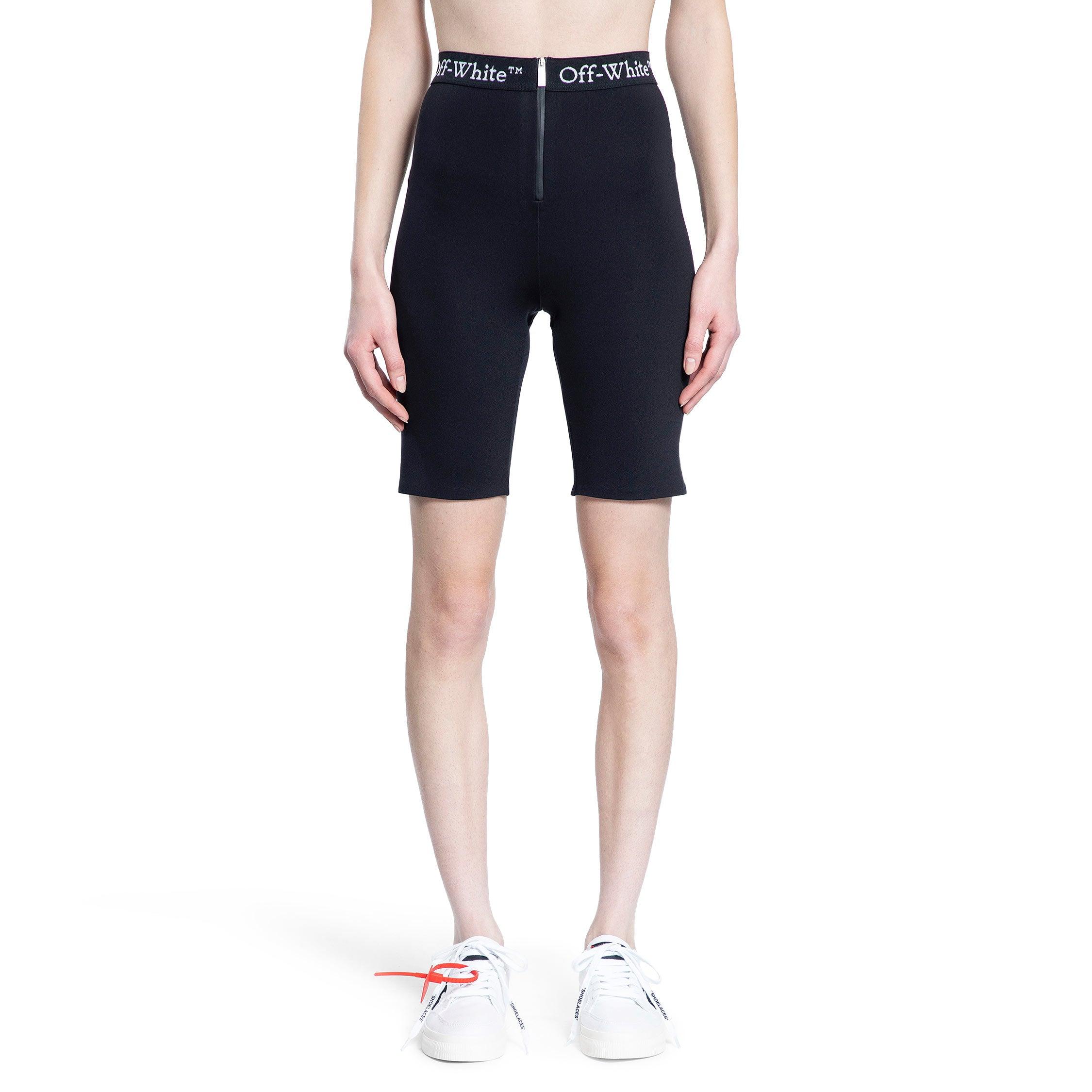 OFF-WHITE WOMAN BLACK SHORTS by OFF-WHITE