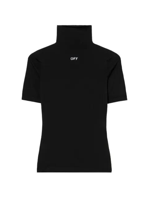 Off Stamp Second Skin turtle-neck top by OFF-WHITE