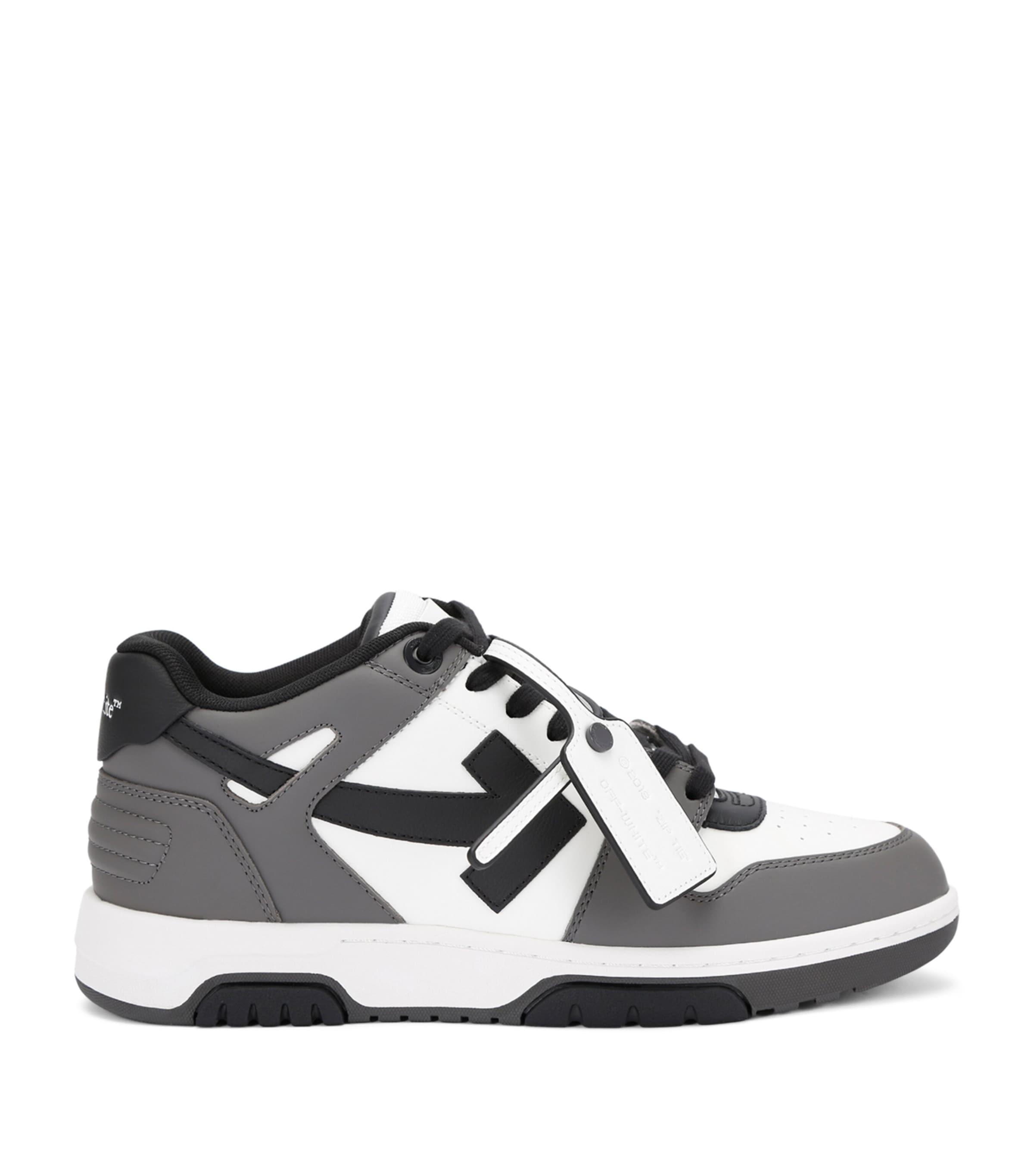 Off-White Leather Out of Office Sneakers by OFF-WHITE