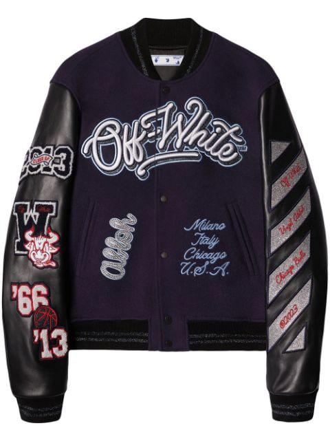 Off-White™ c/o Chicago Bulls Blue Varsity by OFF-WHITE