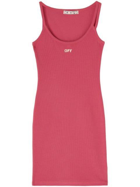 Off fitted tank dress by OFF-WHITE
