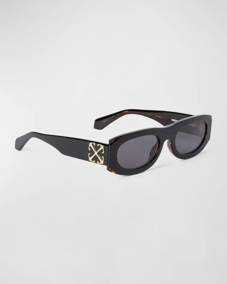 Orlando Oval Acetate Sunglasses by OFF-WHITE