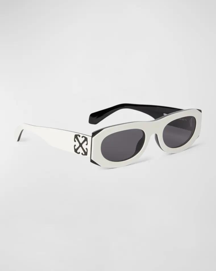 Orlando Oval Acetate Sunglasses by OFF-WHITE