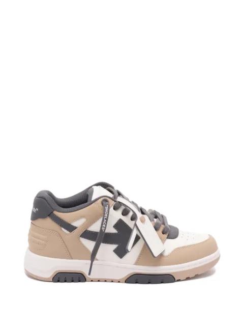 Out Of Office arrow-motif leather sneakers by OFF-WHITE