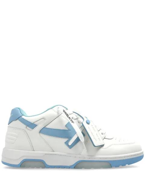 Out Of Office lace-up leather sneakers by OFF-WHITE