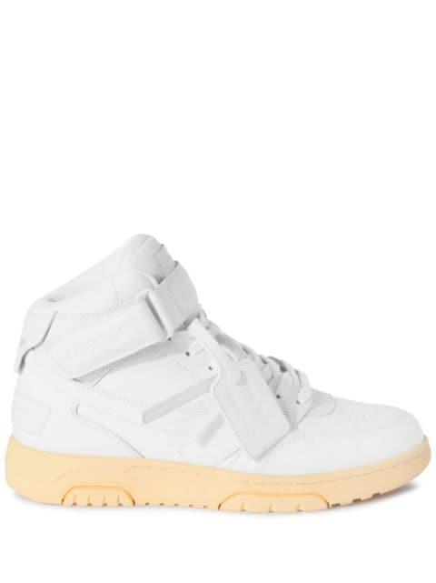 Out Of Office mid-top sneakers by OFF-WHITE