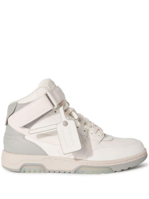 Out Of Office mid-top sneakers by OFF-WHITE