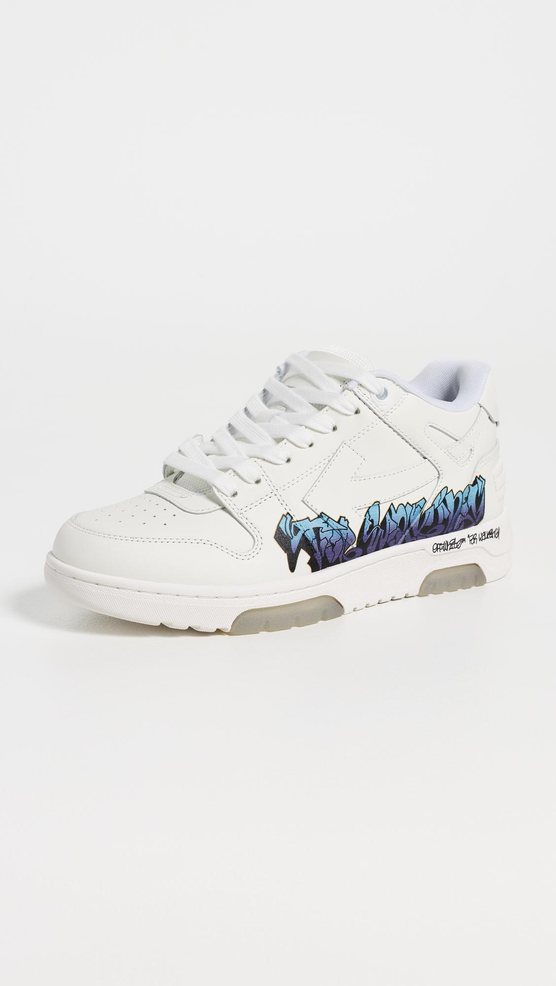 Out of Office For Walking Artwork Sneakers by OFF-WHITE