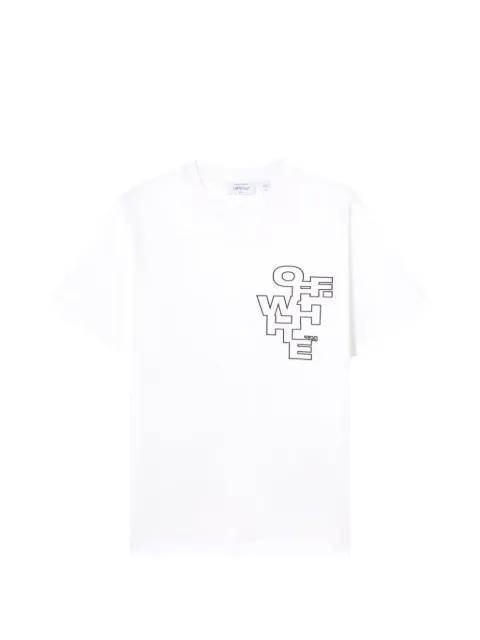 Outlined T-shirt by OFF-WHITE
