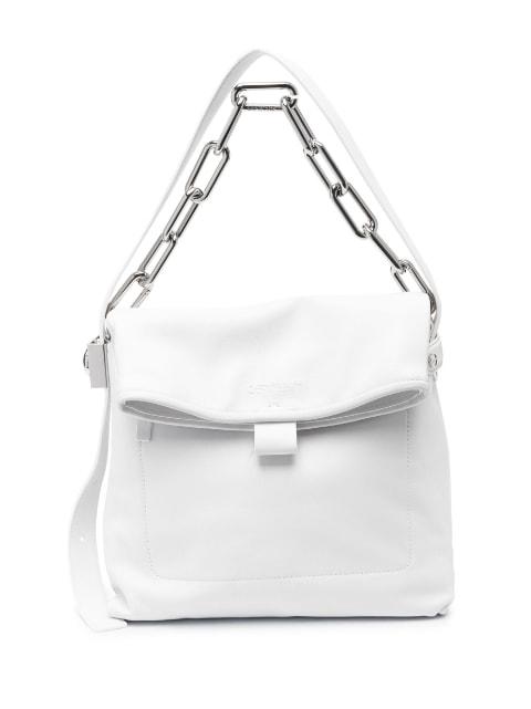 Ow Booster leather shoulder bag by OFF-WHITE