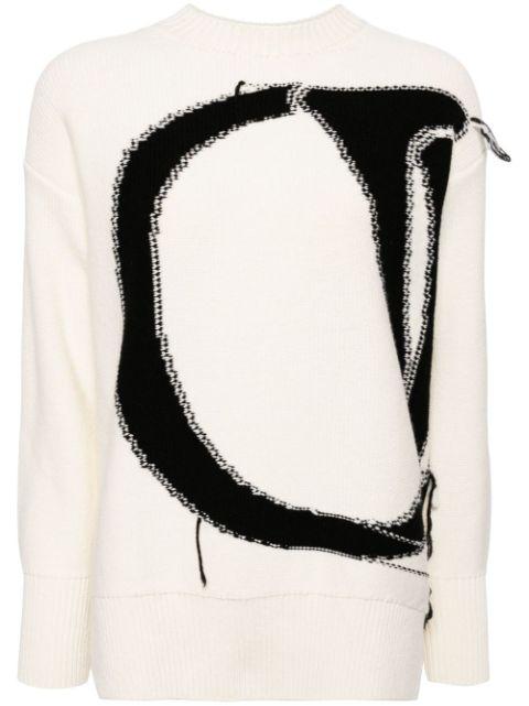 Ow maxi logo jumper by OFF-WHITE
