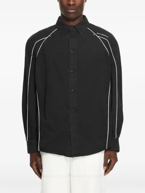 Owr piped cotton shirt by OFF-WHITE