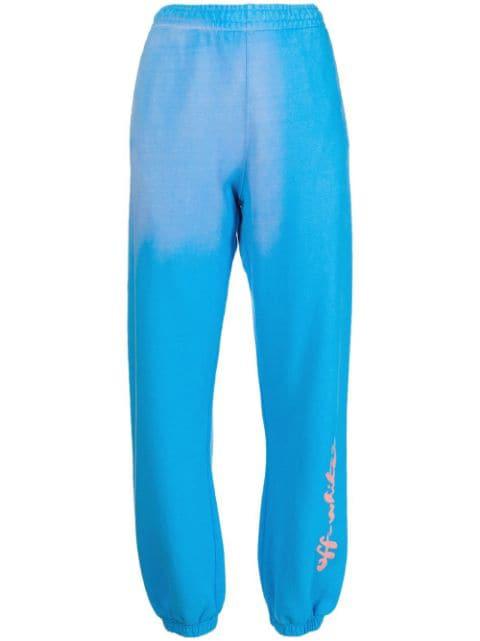 Painter logo-print track pants by OFF-WHITE
