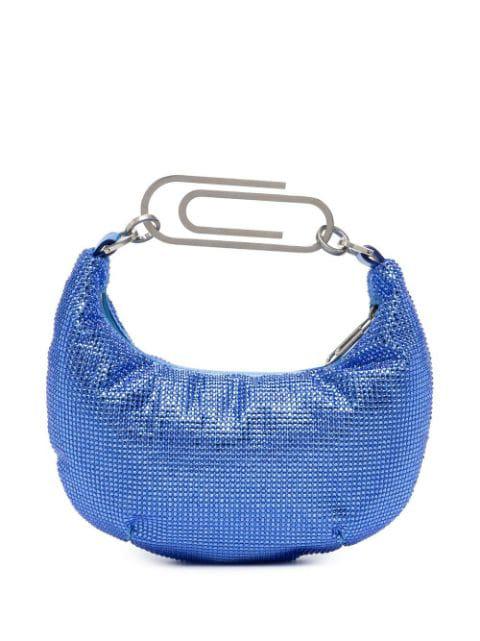 Paperclip studded shoulder bag by OFF-WHITE