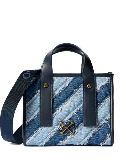 Quilting denim tote bag by OFF-WHITE