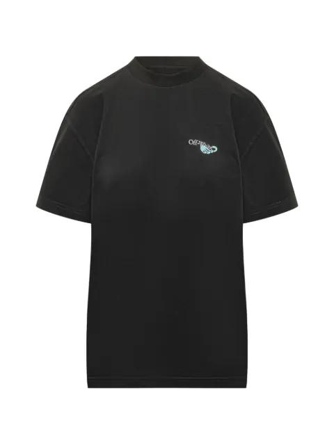 Quote Soft Life print T-shirt by OFF-WHITE