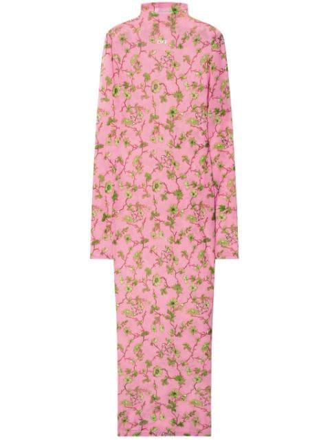 Ramage tulle maxi dress by OFF-WHITE