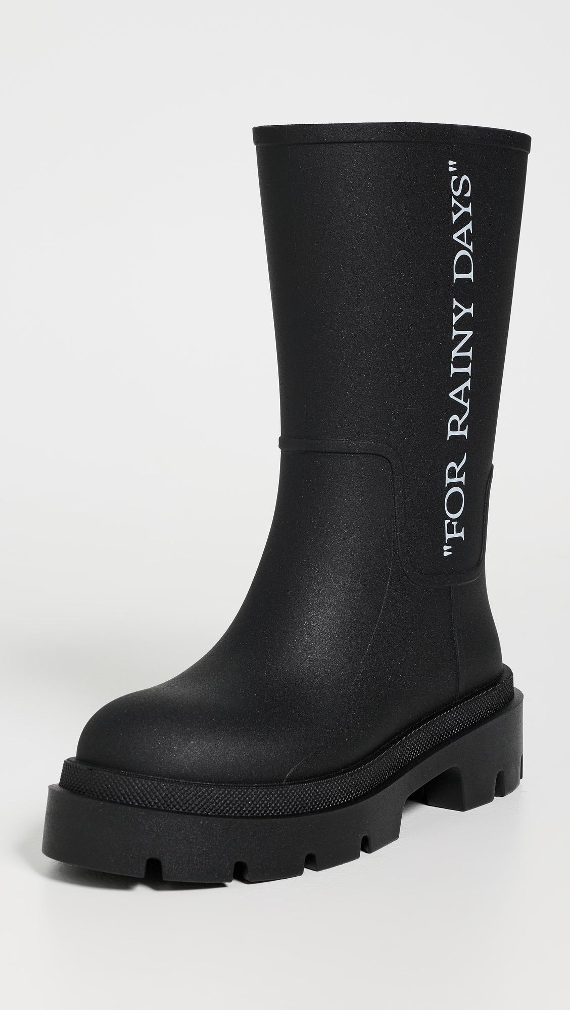 Reboot Rainy Days Boots by OFF-WHITE