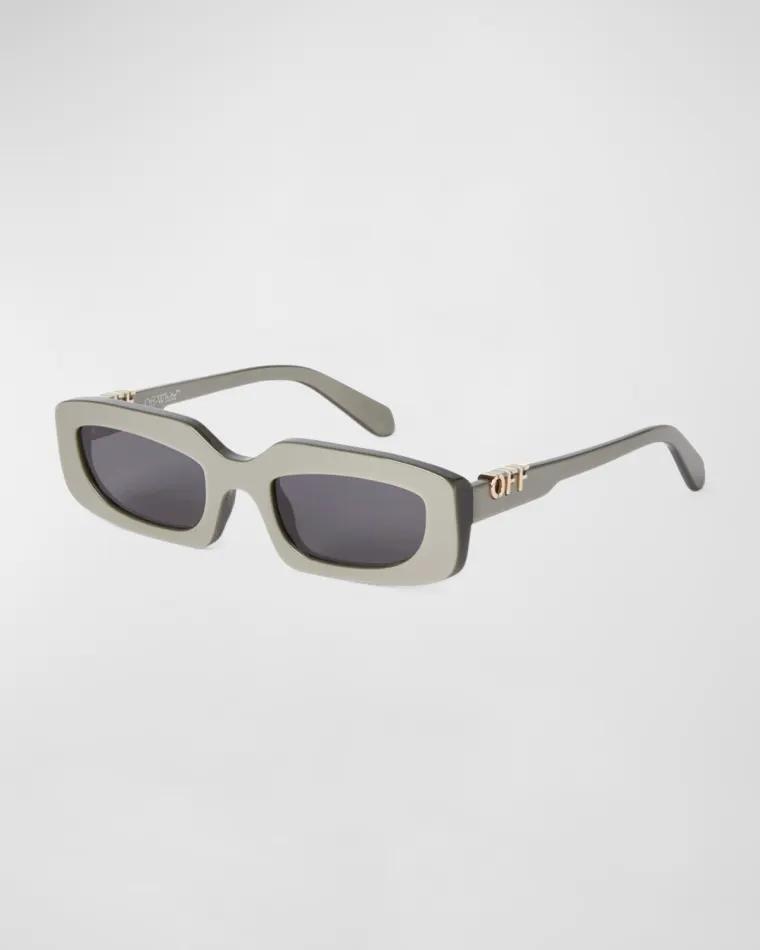 Renton Rectangle Acetate Sunglasses by OFF-WHITE