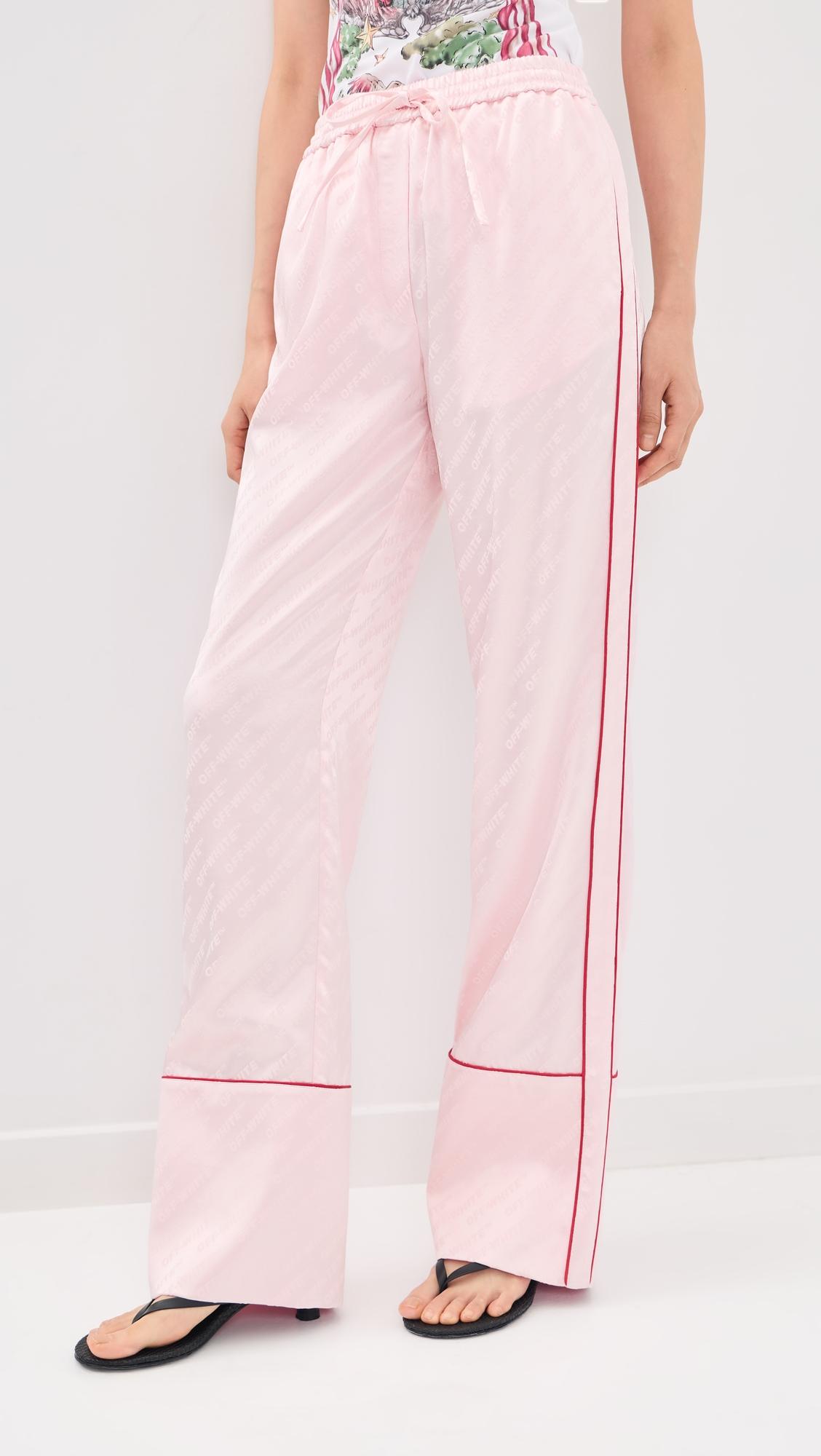 Satin Pajama Pants by OFF-WHITE