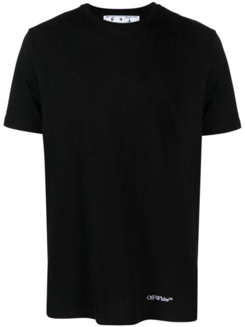 Scribble Diag printed T-shirt by OFF-WHITE