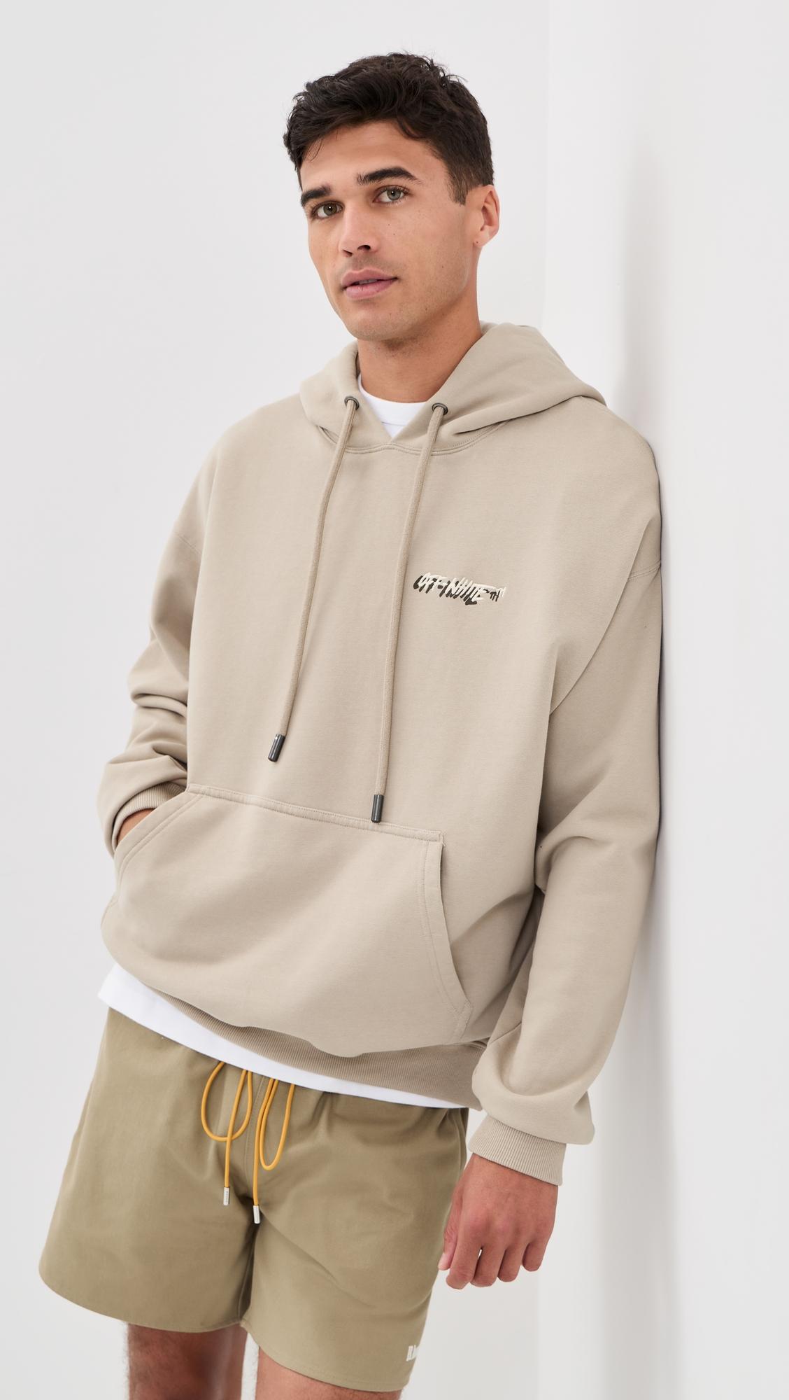 Shadow Logo Skate Hoodie by OFF-WHITE