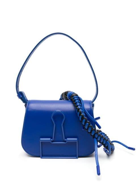 Skeleton Binder leather shoulder bag by OFF-WHITE
