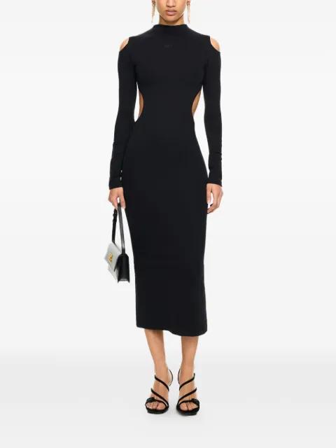 Sleek Meteor midi dress by OFF-WHITE