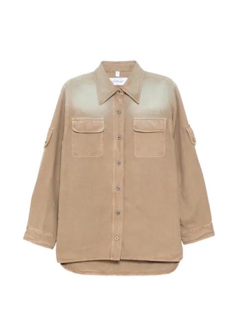 Spray shirt jacket by OFF-WHITE