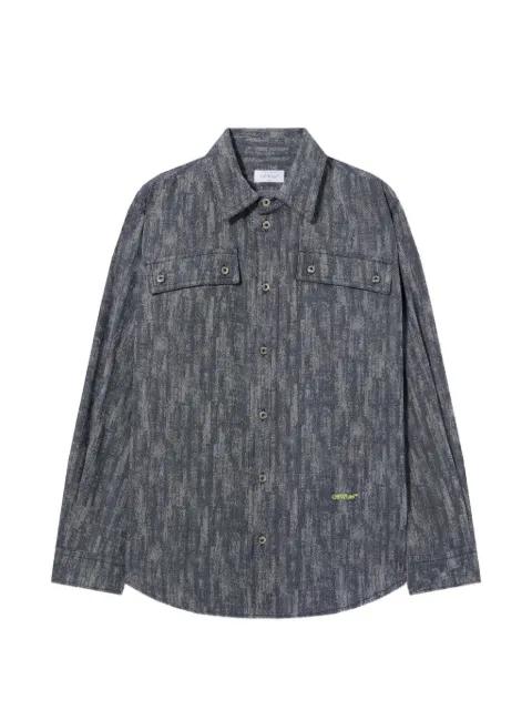 Ss_Switch Off button-up shirt by OFF-WHITE