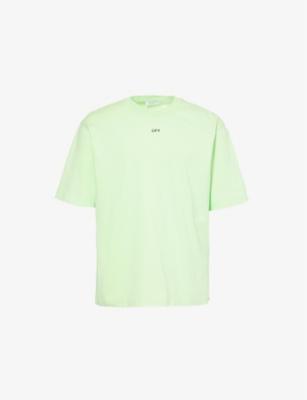 Stamp Skate Short-Sleeve Cotton-Jersey T-Shirt by OFF-WHITE