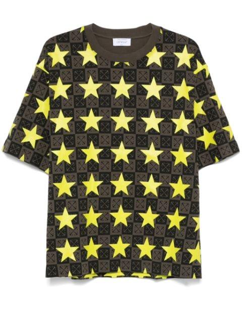 Stars AO Skate T-shirt by OFF-WHITE