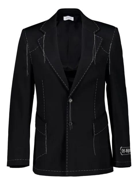 Stitch single-breasted blazer by OFF-WHITE