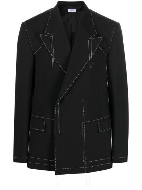 Stitch tailored double-breasted blazer by OFF-WHITE