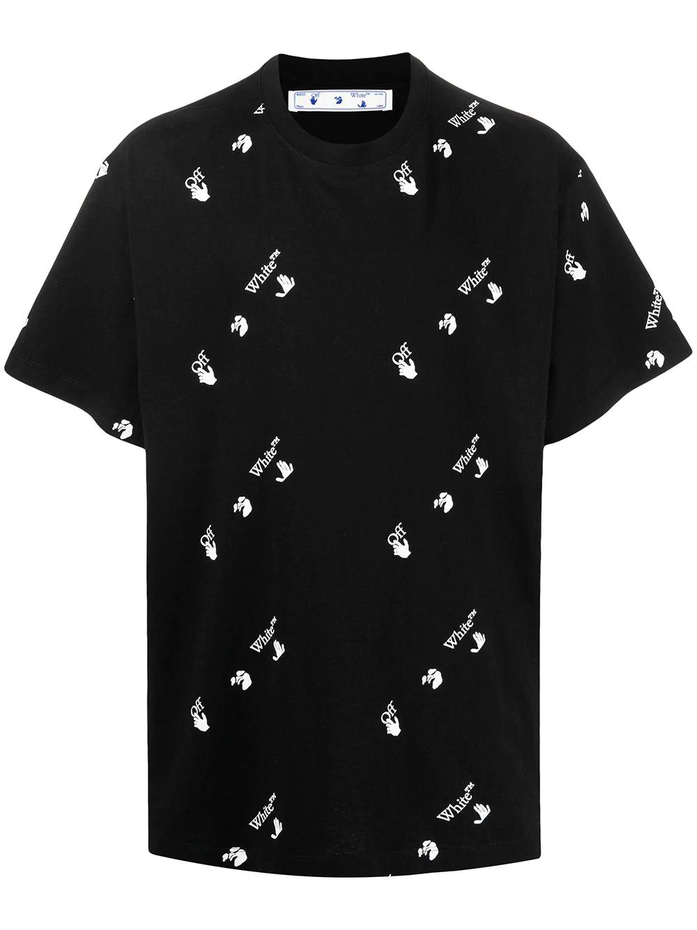 Swimming Man logo-print T-shirt by OFF-WHITE