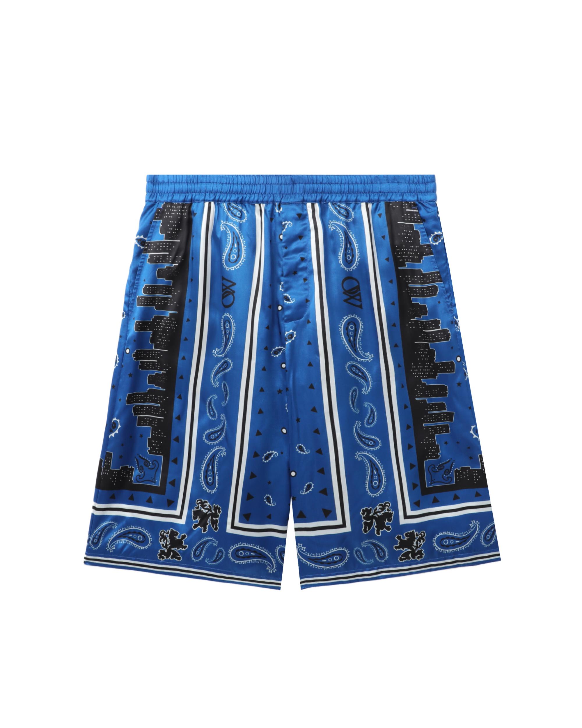 Bandana viscose shorts by OFF-WHITE(TM)