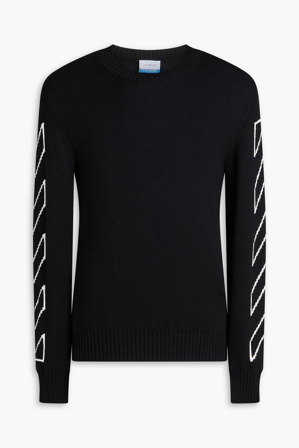 Intarsia-knit sweater by OFF-WHITE(TM)