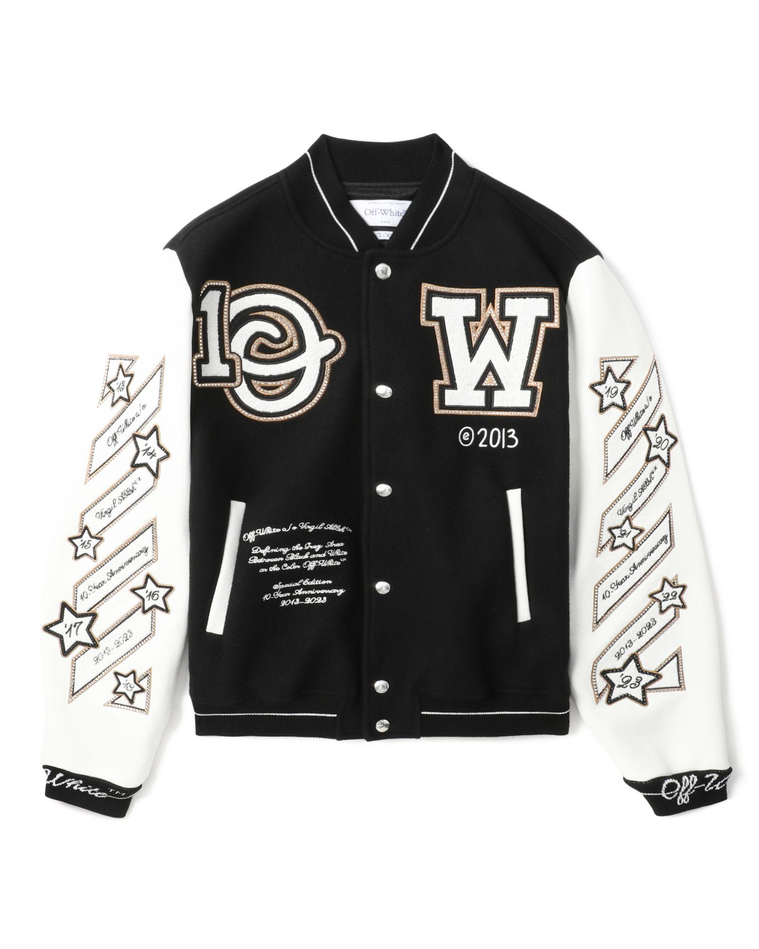 Logic varsity jacket by OFF-WHITE(TM)